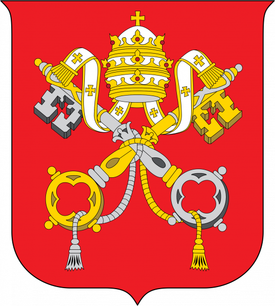 文件:Coat of arms of Vatican City.png