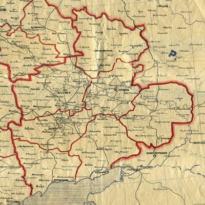 顿涅茨克省地图