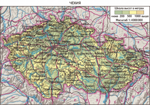 Topographic map of Czech.png