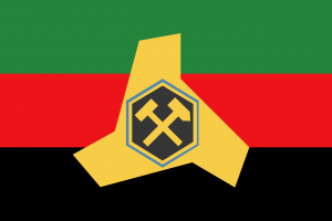 Flag of Dzerzhinsk (Donetsk oblast).png