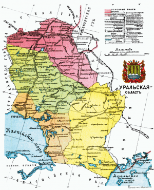 Map of Ural Oblast, 1913.png