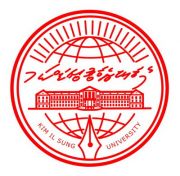 金日成综合大学校徽